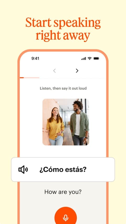 Babbel app screenshot 2