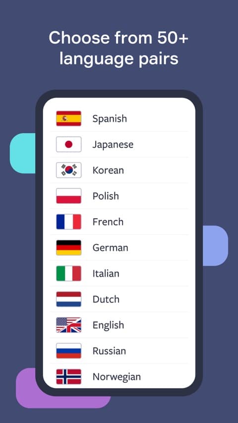 Lingvist app screenshot 1
